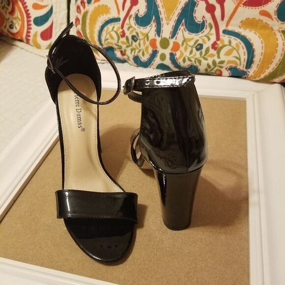 Pierre Dumas black Debbie heels, size 7 - Picture 4 of 9